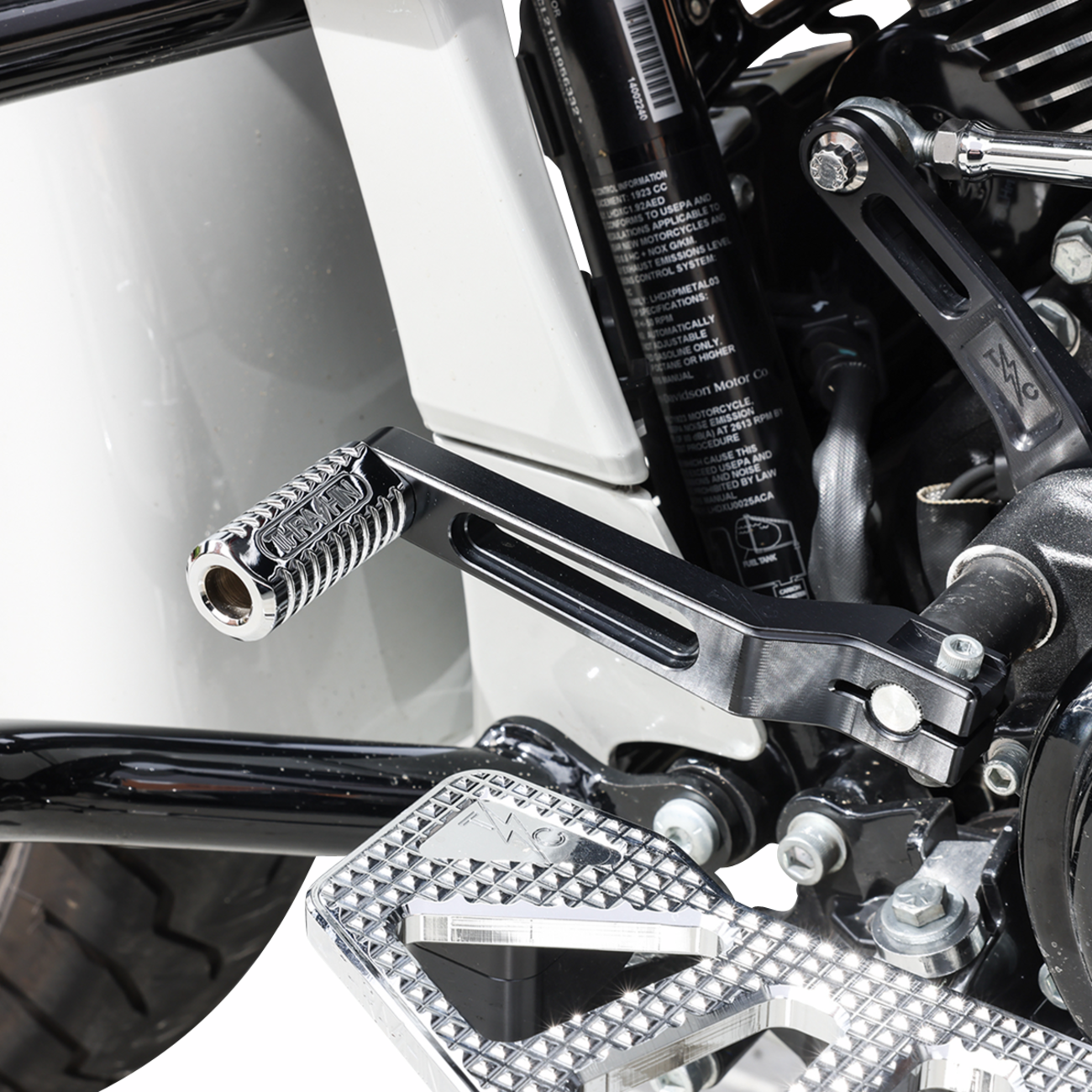 Thrashin supply co. Speedway Shifter Peg - Chrome - HD