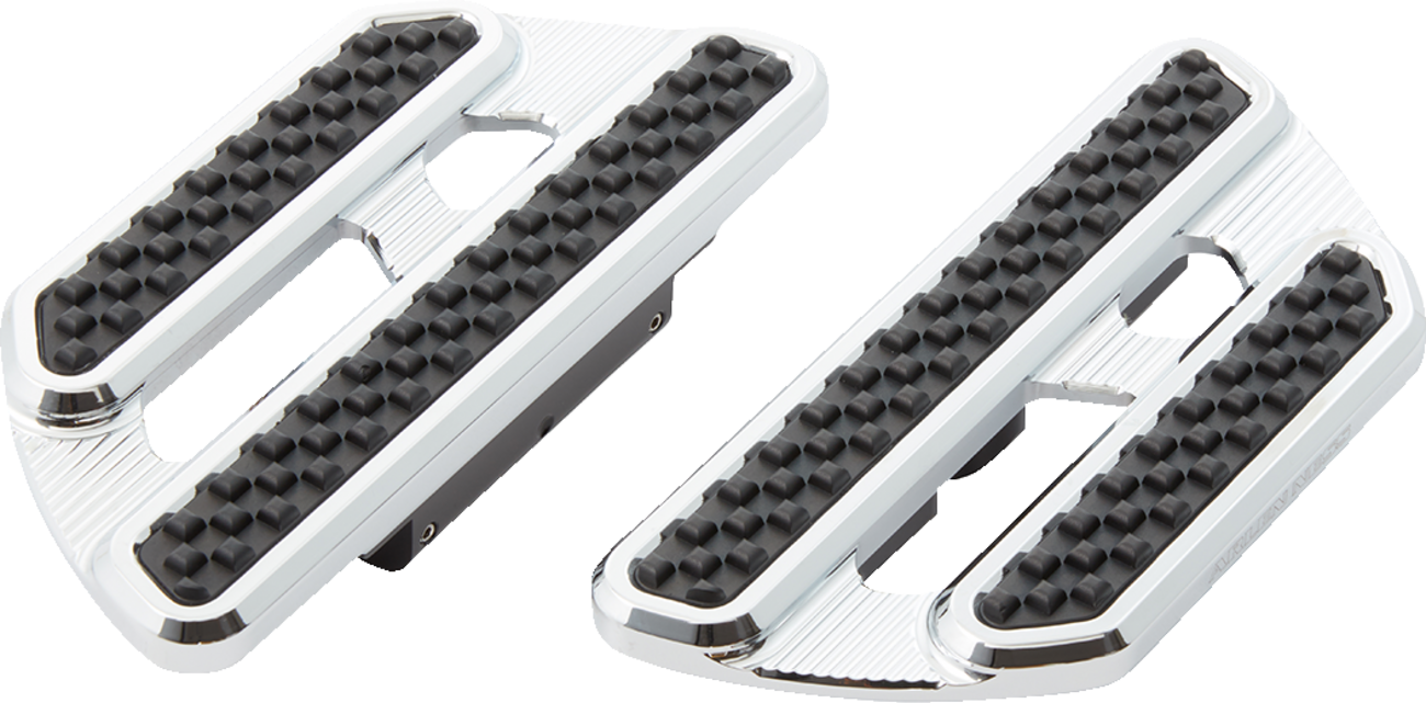 Arlen ness Method Passenger Floorboards - Chrome Harley Davidson