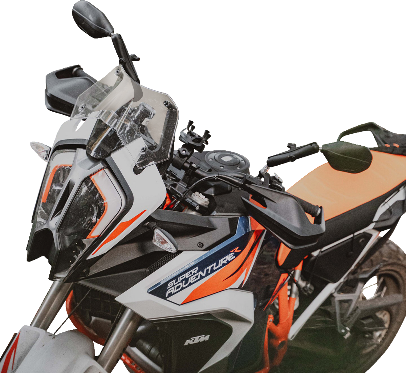 RAM MOUNTS Tough-Mirror™ Kit with M10-1.25 Bases/Reverse Adapter - Long Arm