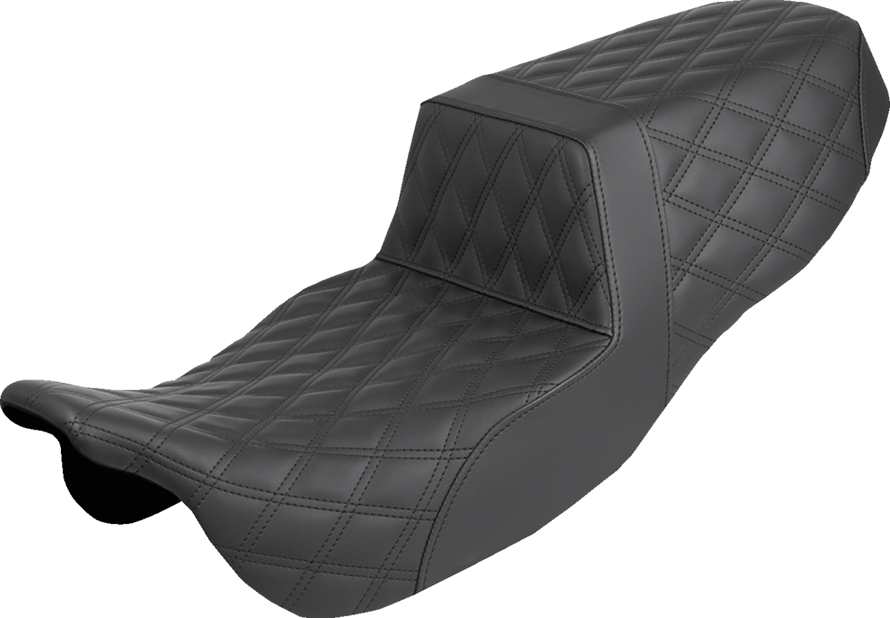 Saddlemen Step-Up Seat - Full Lattice Stitch - FLRT/FLTRT '15-'25 2015-2025 Harley Davidson FLRT Freewheeler / 2023-2025 Harley Davidson FLTRT Road Glide 3