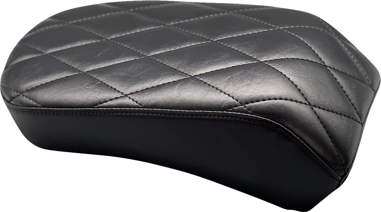 LE PERA Bare Bones Series Pillion Pad — Diamond Stitch