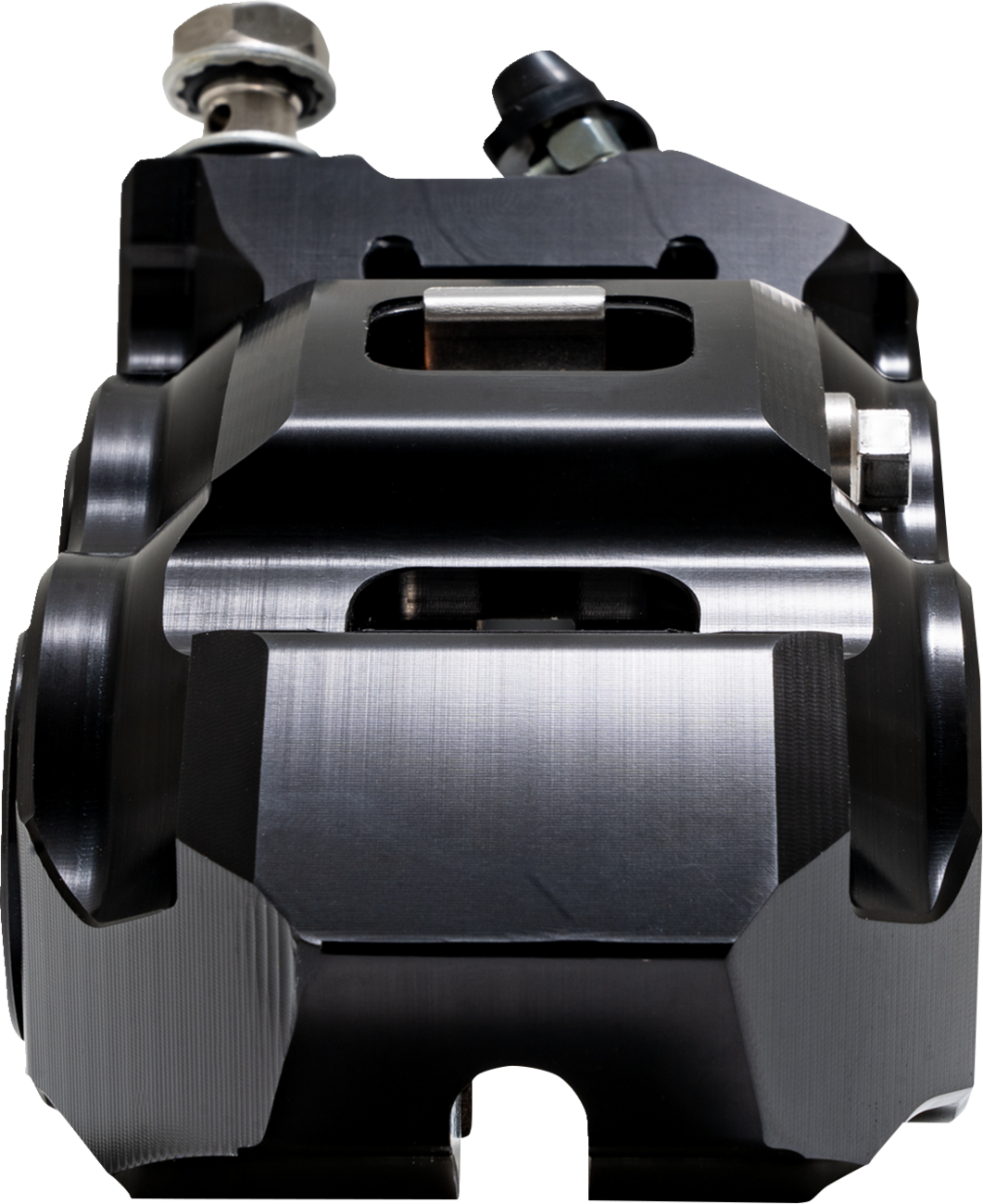 Performance machine (pm) Caliper - 137 X 4B - Left - Black Anodized with Black Bore Caps Harley Davidson