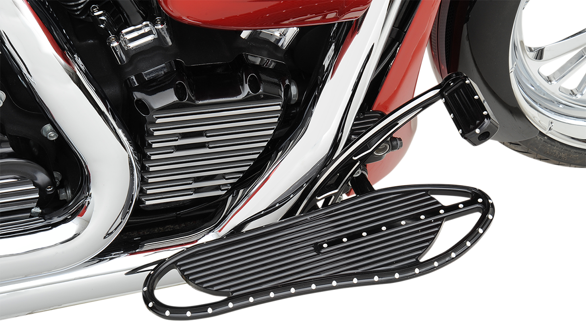 Covingtons Dimpled Driver Floorboards For Harley 1984-2025