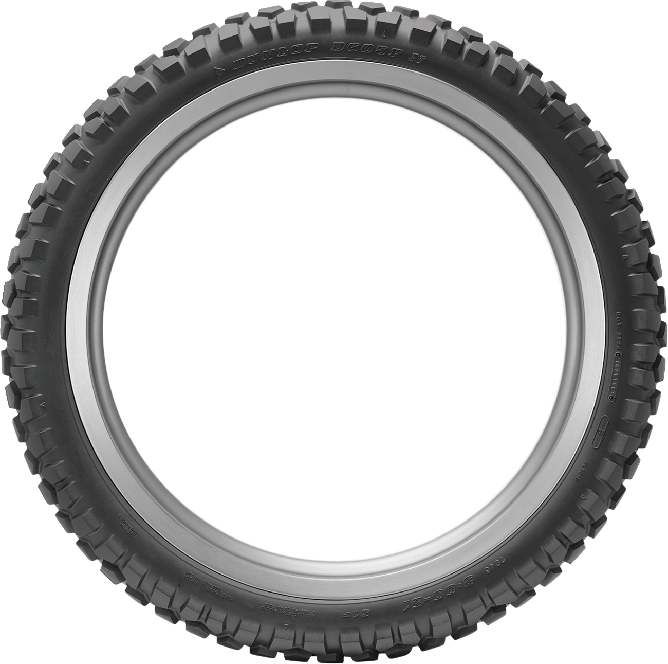 Dunlop Tire - D605 - Front - 90/90-21 - 54P