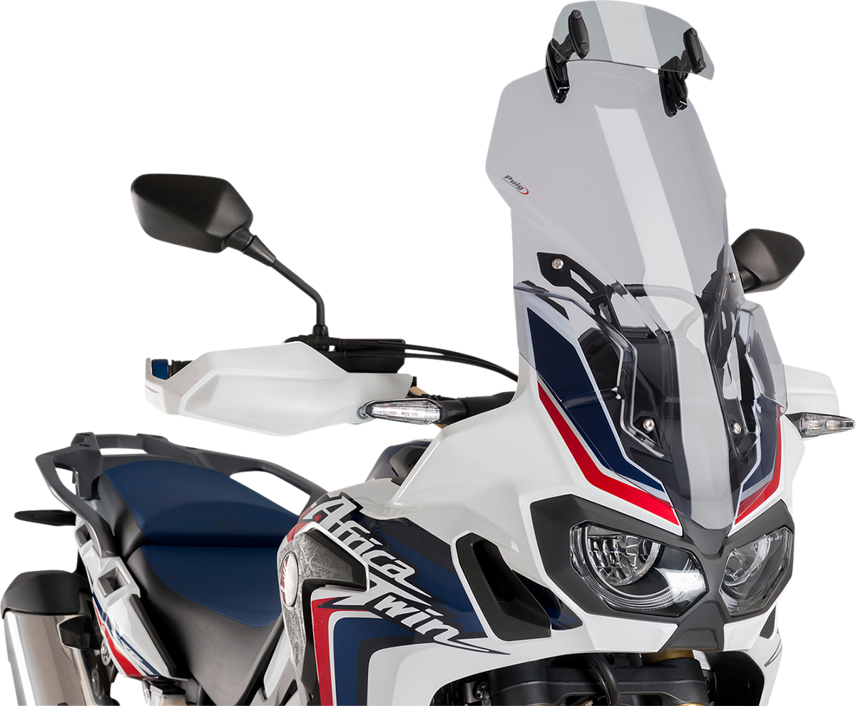 PUIG HI-TECH PARTS Adjustable Clip-On Windshield Visor