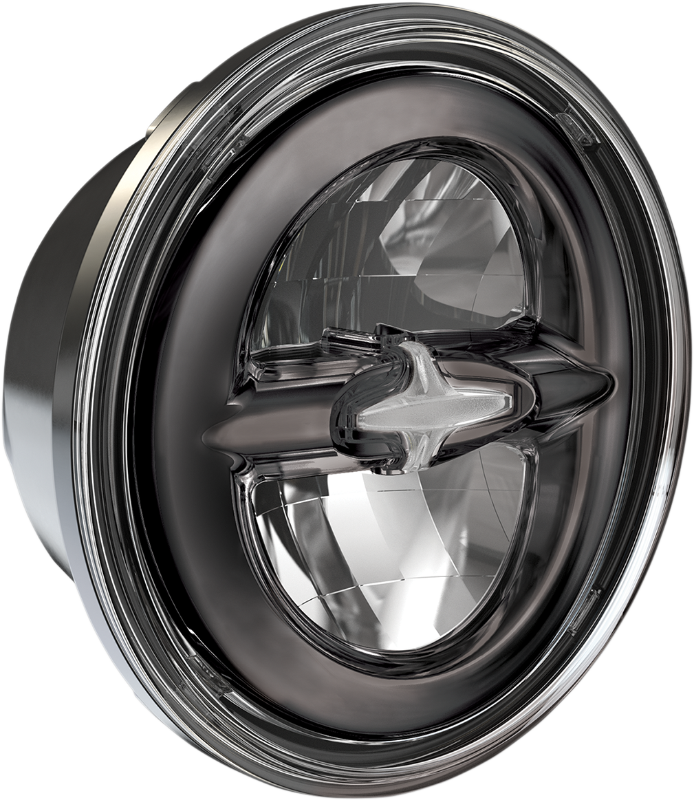 Drag Specialties Dark Chrome LED Premium 5 3/4" Reflector Style Front Headlight