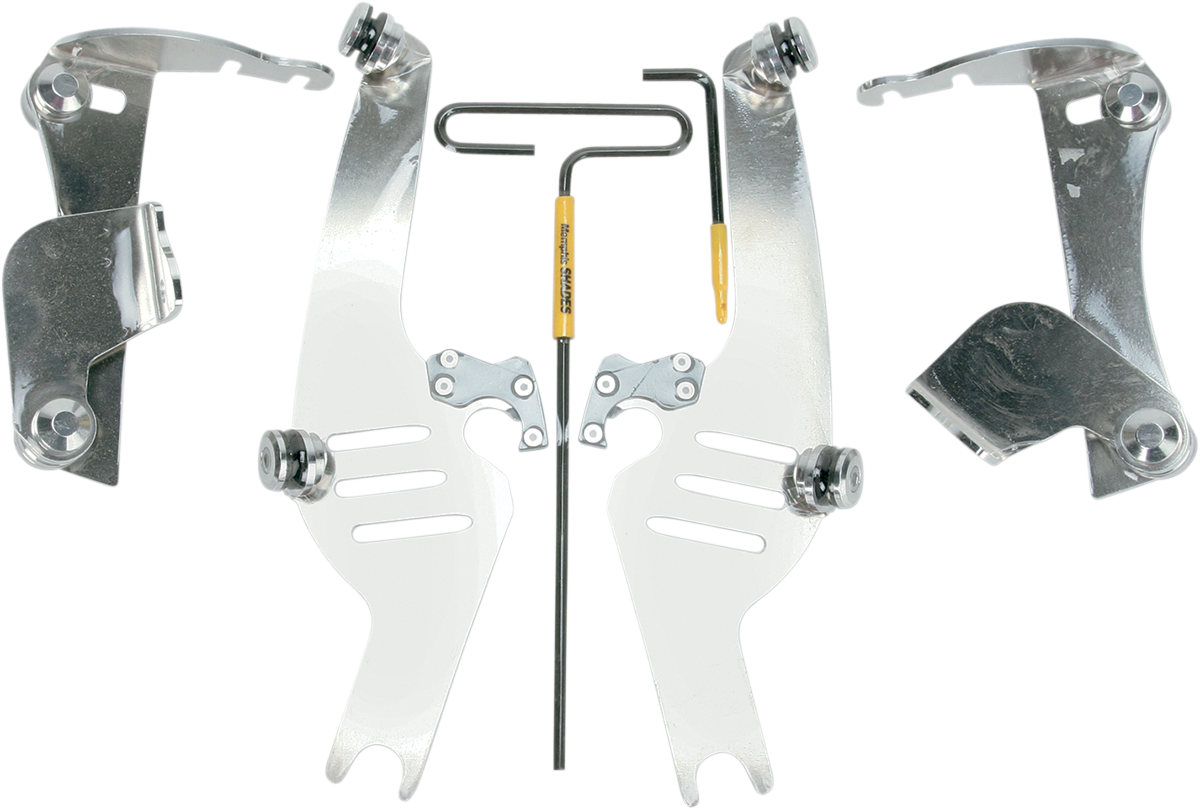 Memphis Shades Metric Sportshield Trigger-Lock Mount Kit Honda VTX1300R/S 2003-2009