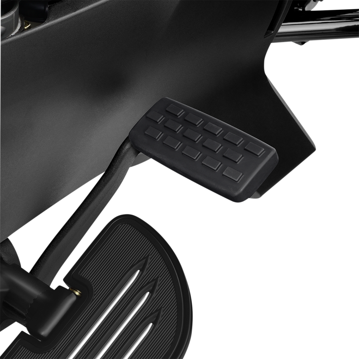Show chrome Brake Pedal - Black - Ryker 2019-2023 Can-Am Ryker 600 ACE / 2019-2023 Can-Am Ryker 900 ACE