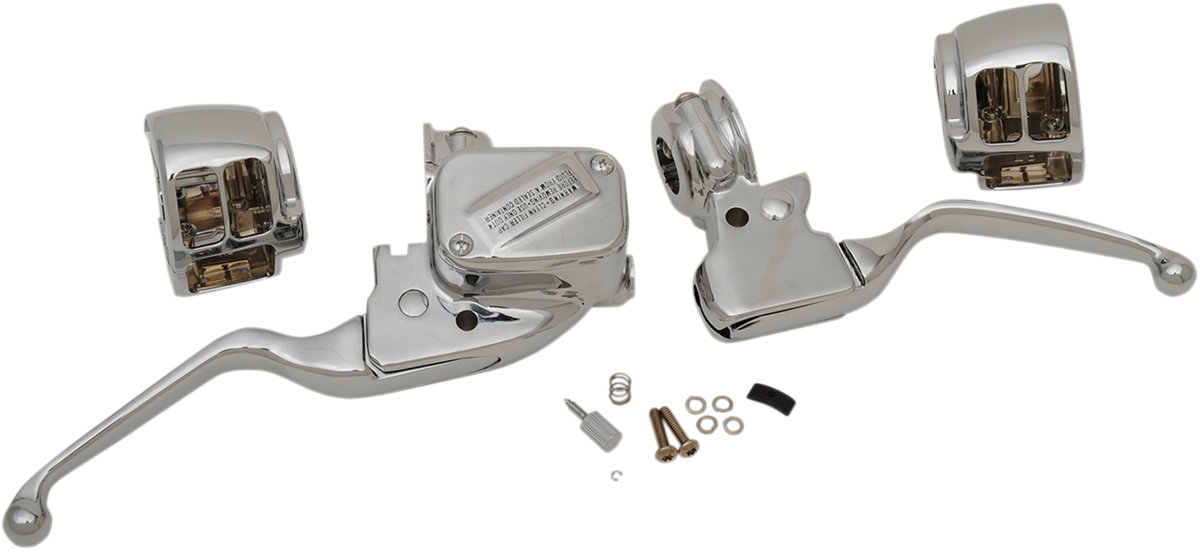 DRAG SPECIALTIES Handlebar Control Kit with Mechanical Clutch