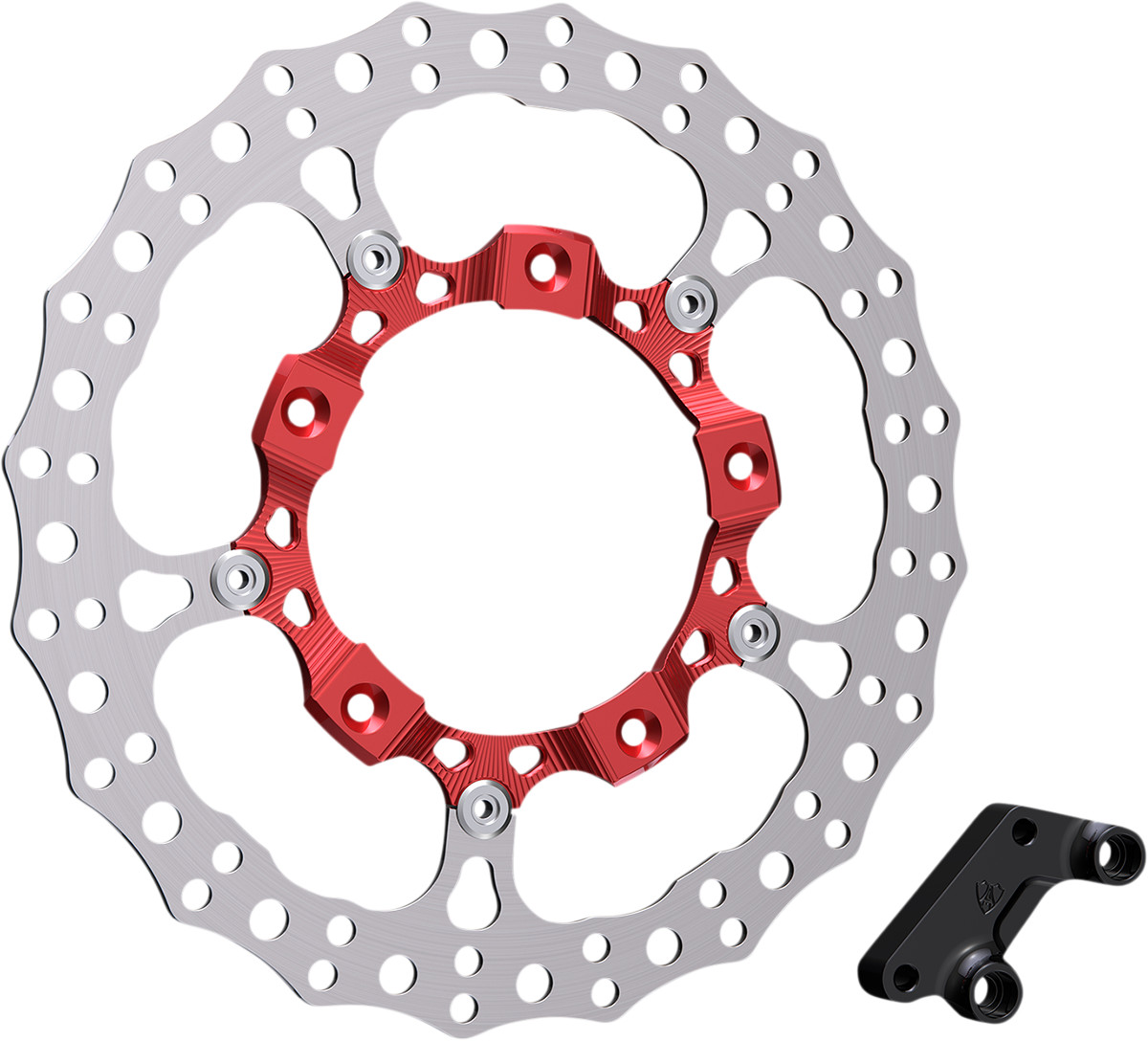 Arlen Ness 14" Full-Floating Big Billet Brake Rotor For Harley Touring 2014-2025