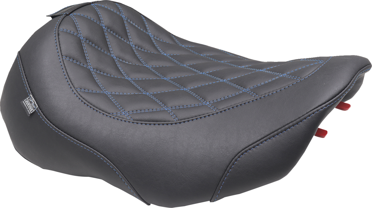 Mustang Wide Tripper Diamond Solo Seat For Harley FLHX / FLTRX 2023-2025