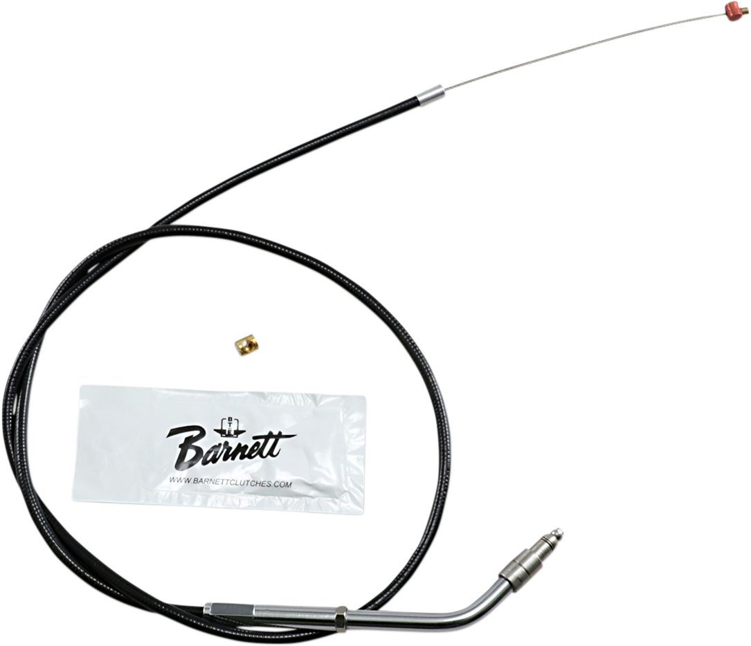 BARNETT Black Vinyl Throttle/Idle Cable