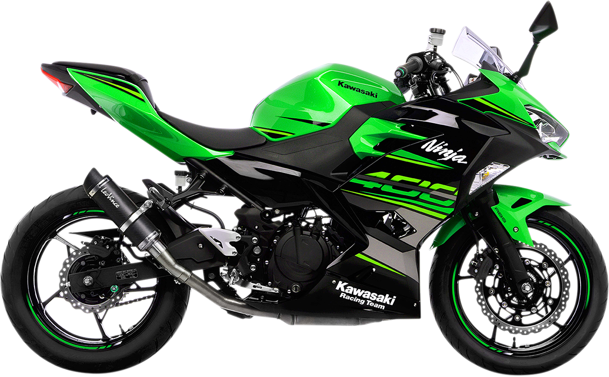 LeoVince GP Corsa EVO Slip-On Exhaust Kawasaki Ninja 400 / Ninja 500 / Z400 / Z500 2018-2025