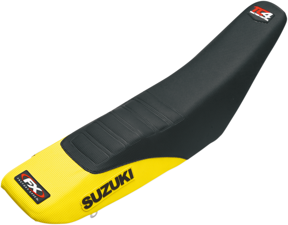 Factory Effex TC4 Seat Cover With Bump Suzuki RMZ 450 2018-2025