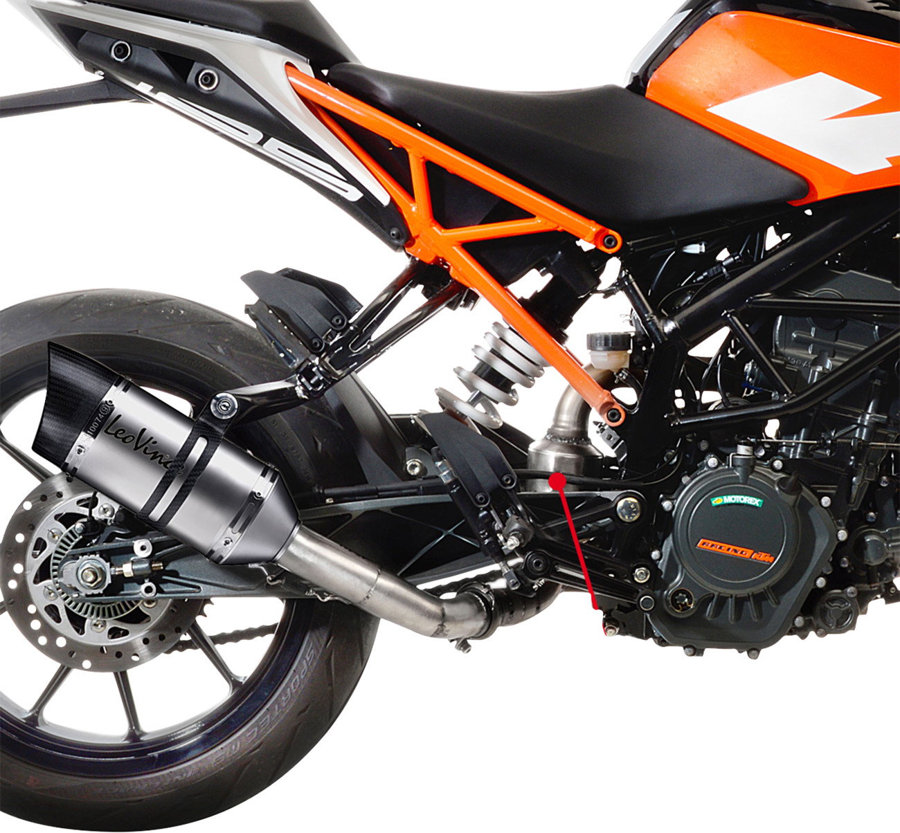 LEOVINCE Cat Eliminator Link Pipe