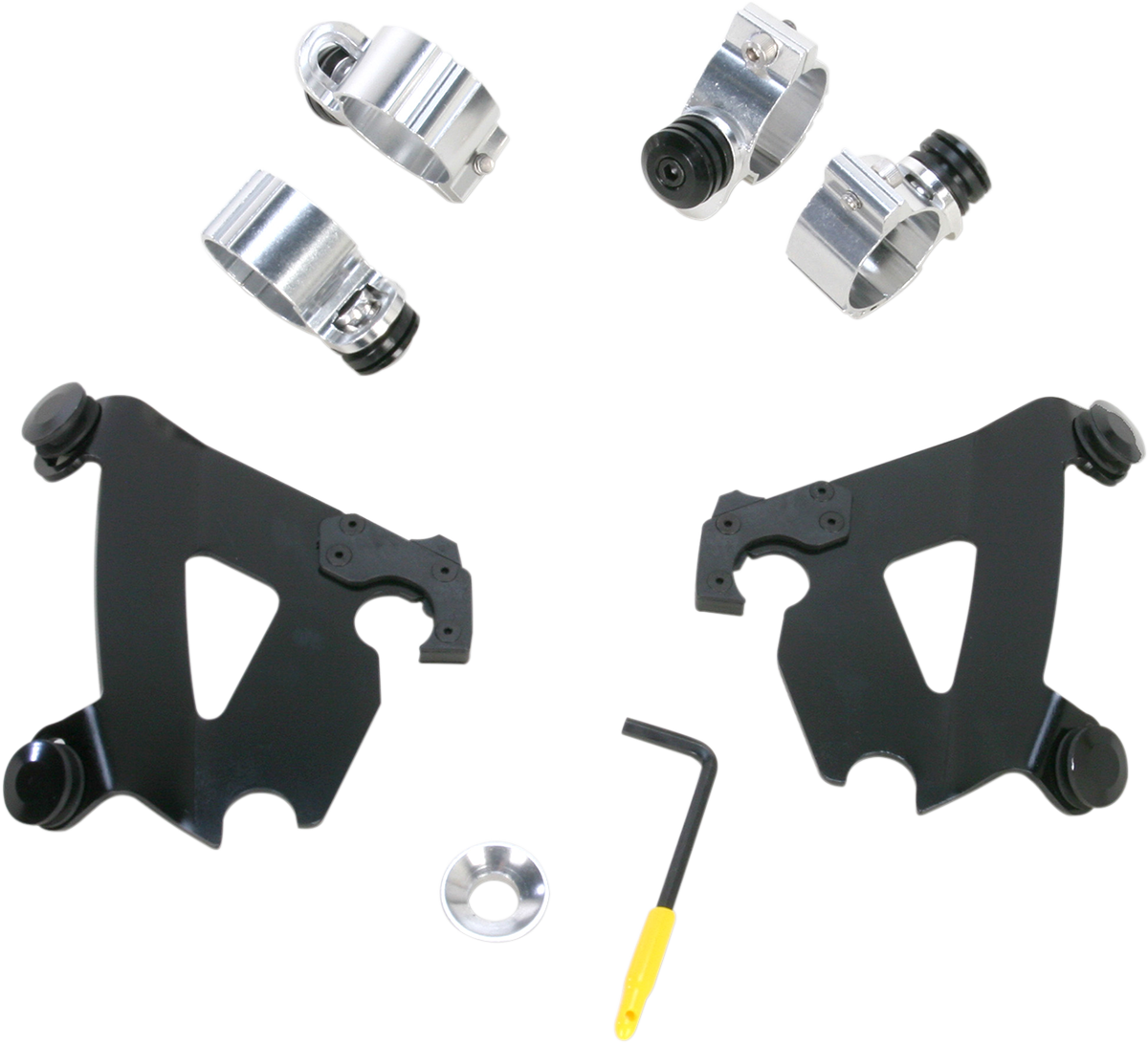Memphis Shades Cafe Fairing Trigger-Lock Mount Kit For Harley 1986-2021