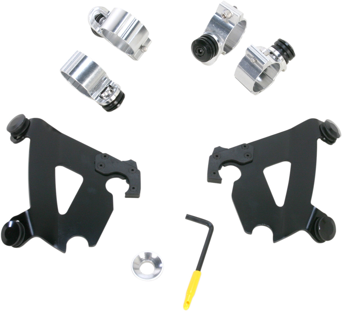 Memphis Shades Cafe Fairing Trigger-Lock Mount Kit For Harley 1986-2021