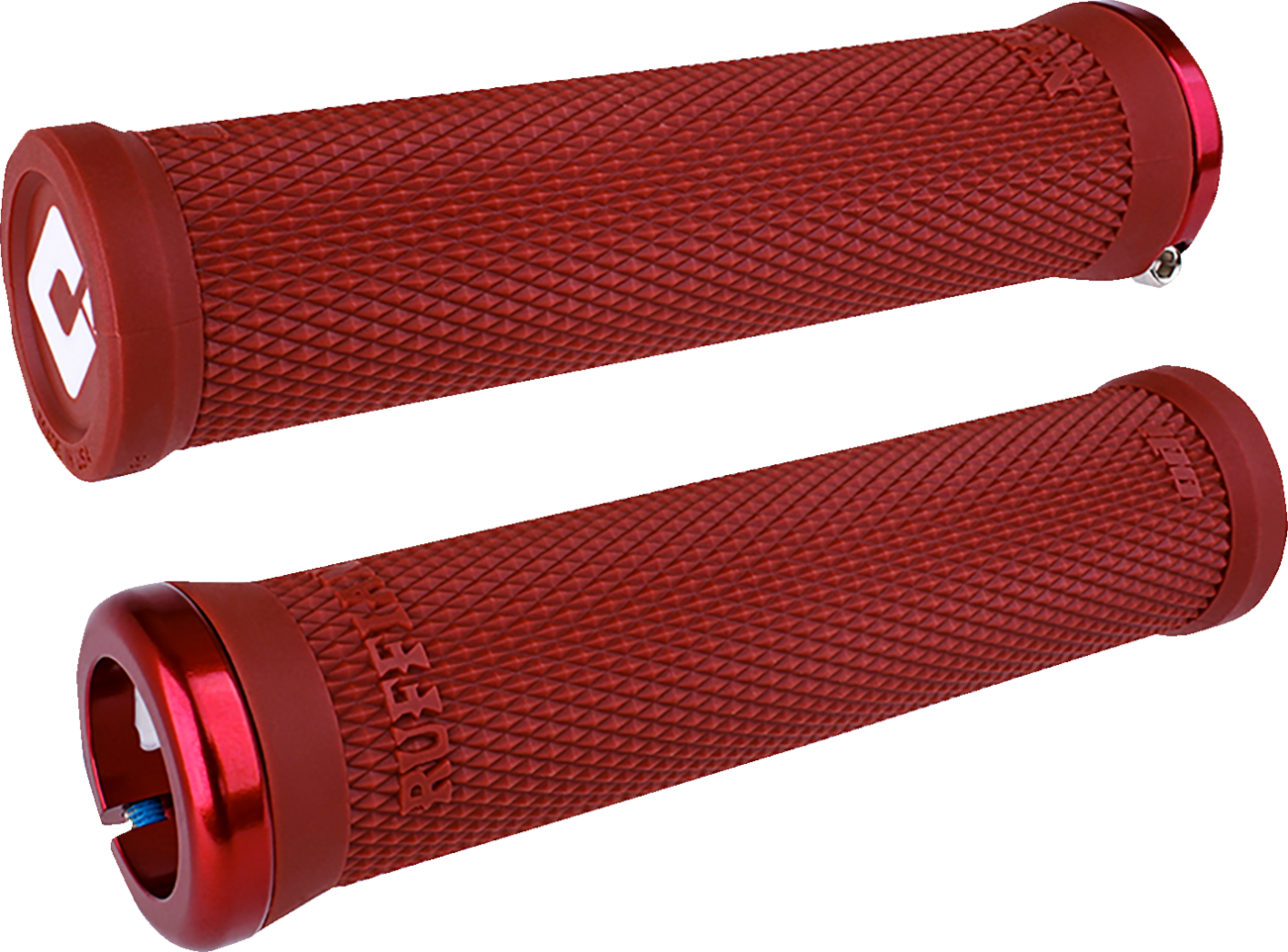 ODI Ruffian 2.1 Lock-On PWC Grips 125mm Dark Red L33RFDR-R Universal
