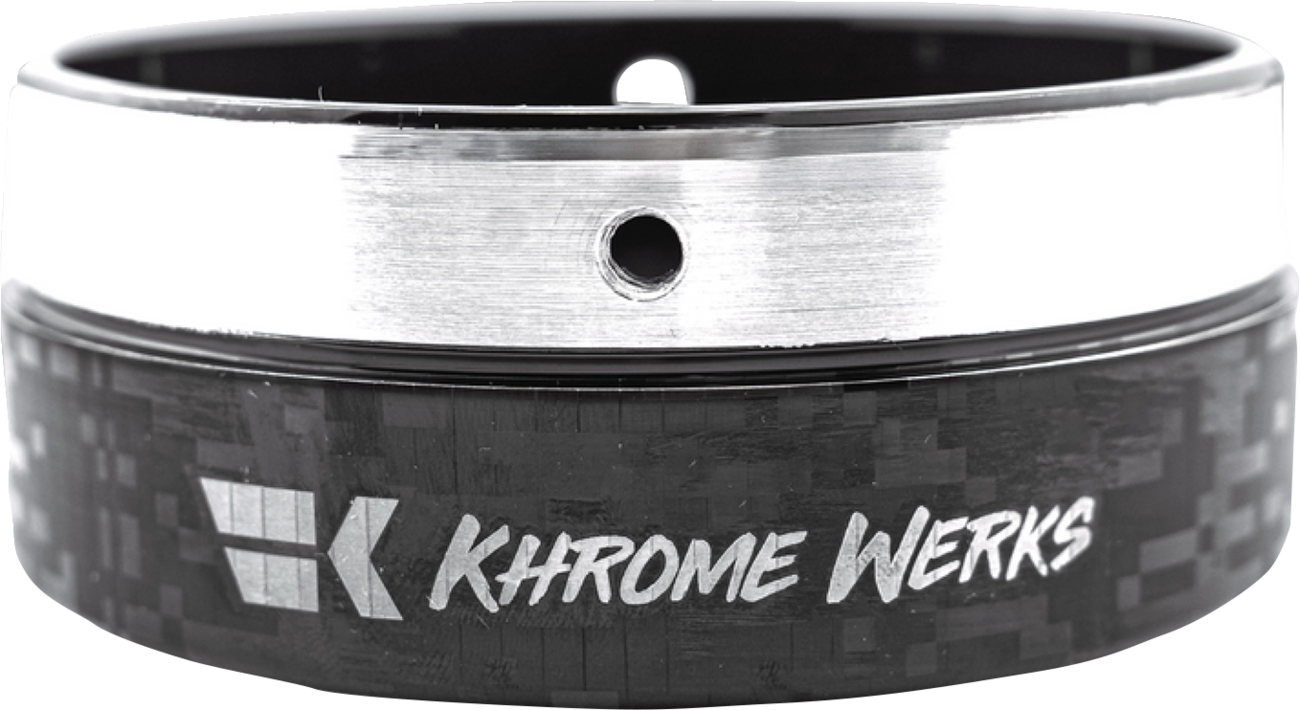 Khrome werks Exhaust End Cap - Billet Cut Tip - Digital Camo - 4-1/2"