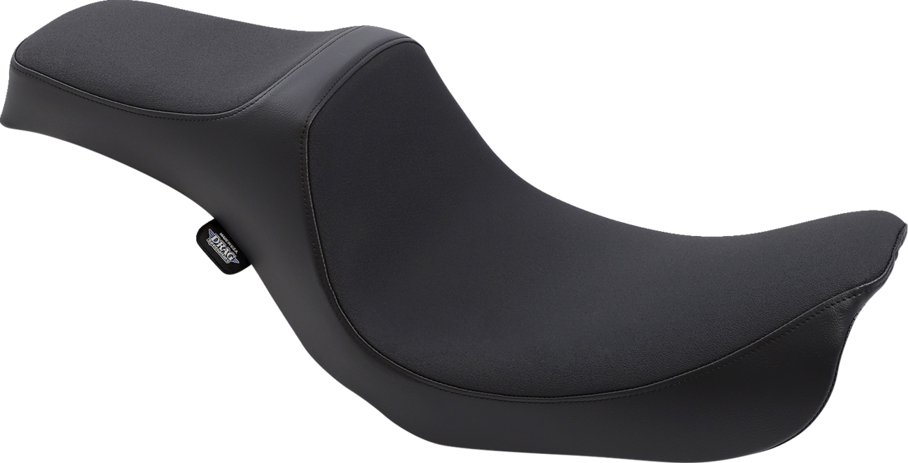 Drag specialties seats Predator III Slip Stop™ Seat - Smooth - Black - FLD/FXD '06-'17 Harley Davidson