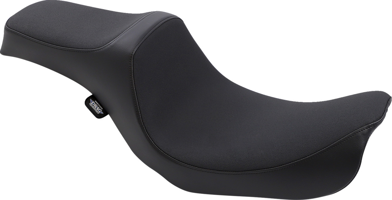 Drag specialties seats Predator III Slip Stop™ Seat - Smooth - Black - FLD/FXD '06-'17 Harley Davidson
