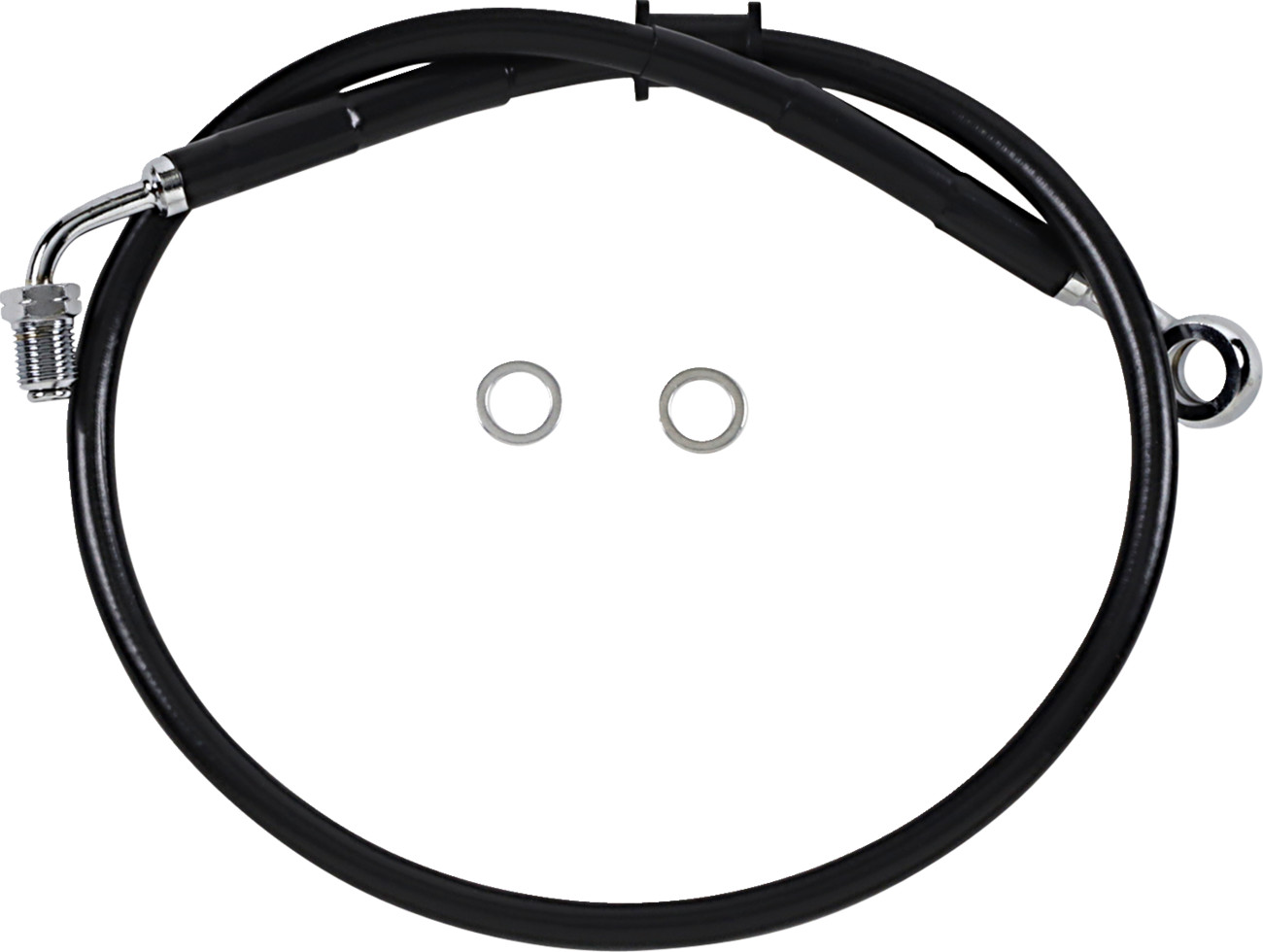 Drag Specialties Stainless Steel Brake Line Kit