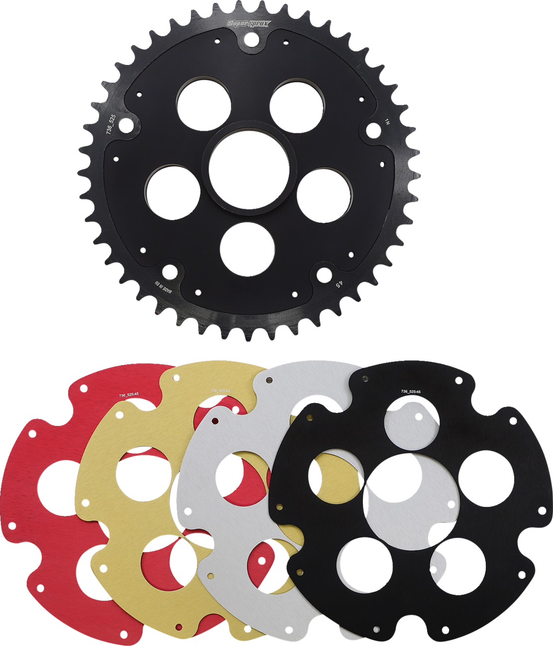 Supersprox Edge Kit - Rear - Ducati - 45-Tooth