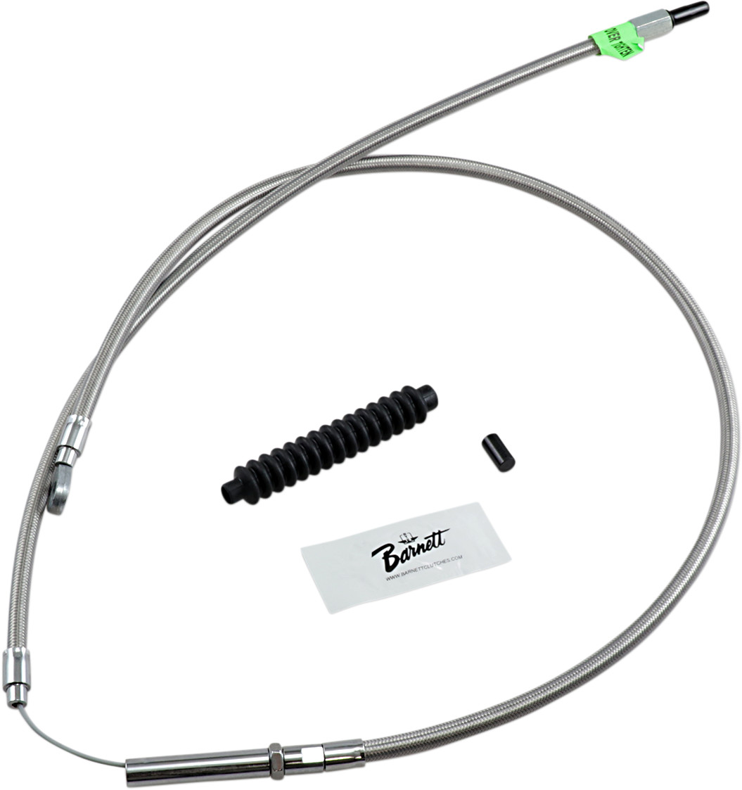 BARNETT High-Efficiency Stainless Steel Clutch Cable for Harley-Davidson