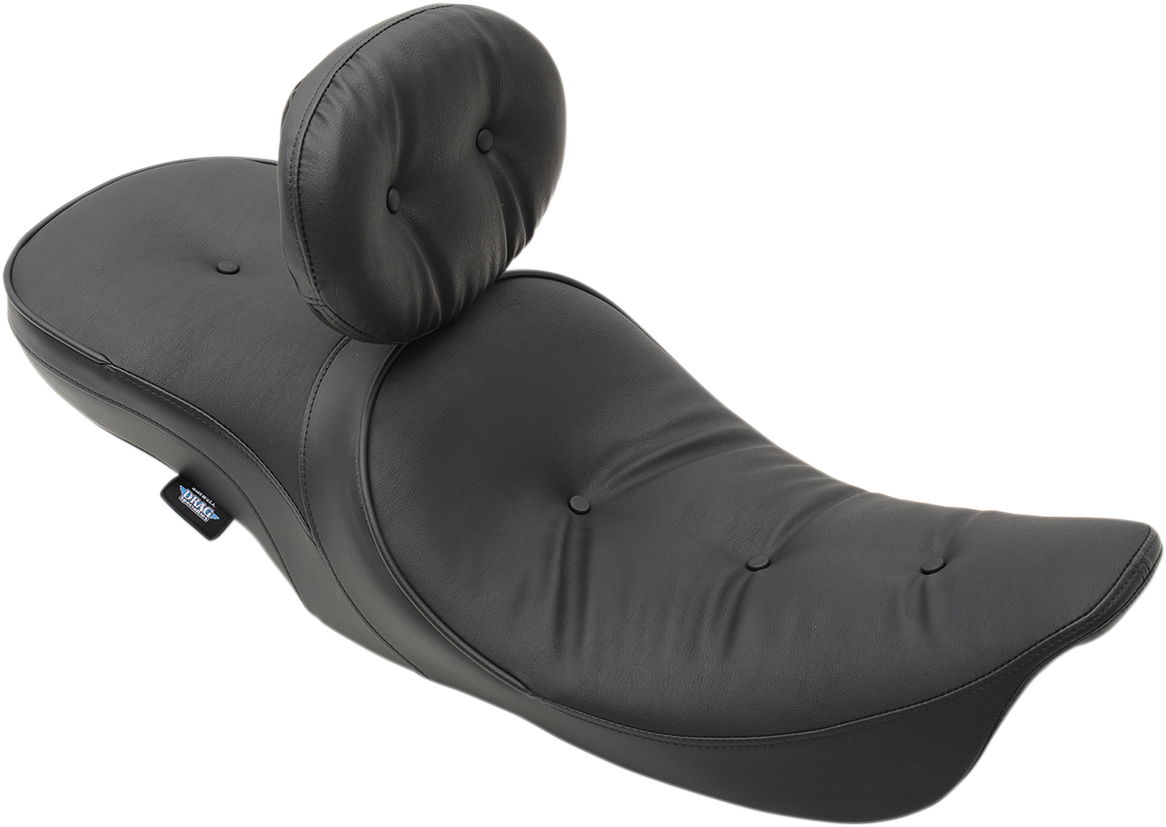 Drag specialties seats Low Touring Seat - Pillow - Driver's Backrest - FL '99-'07 Harley Davidson