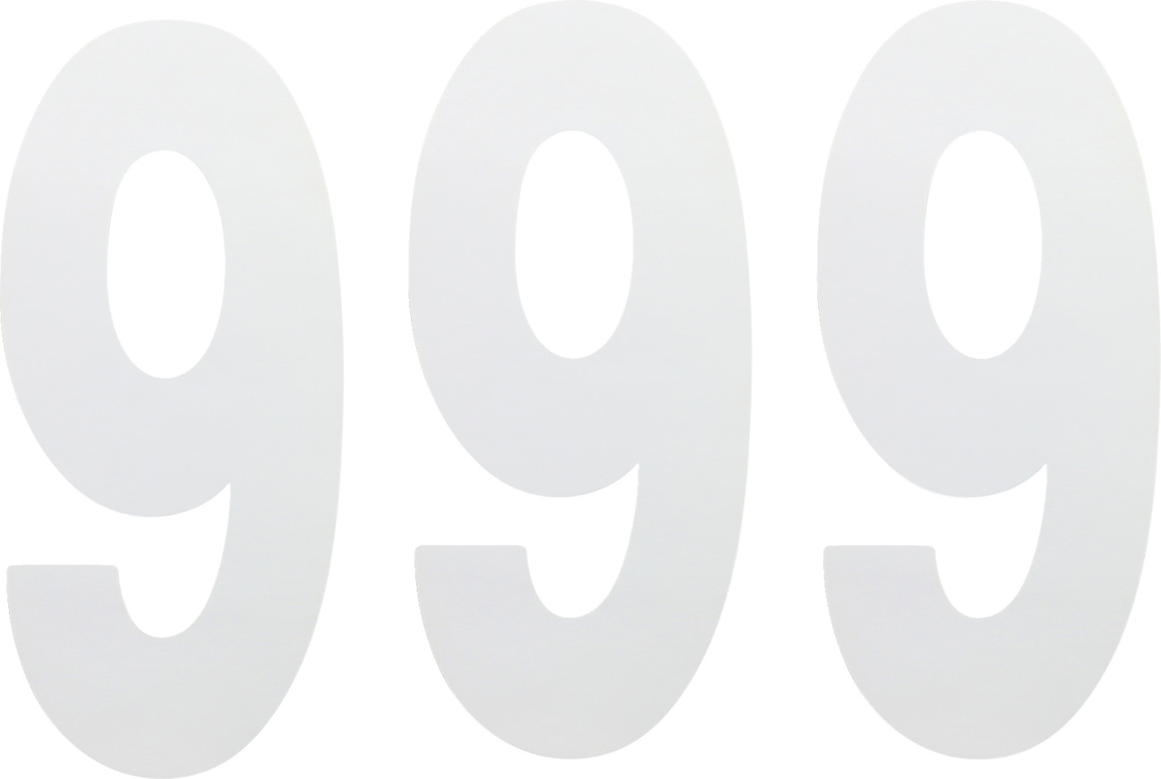 Factory effex FX Number 9 - White - 8"