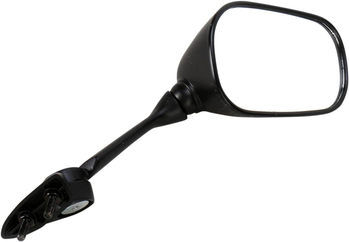 Emgo Mirror - Side View - Rectangle - Black - Right 2009-2013 Yamaha YZF-R1