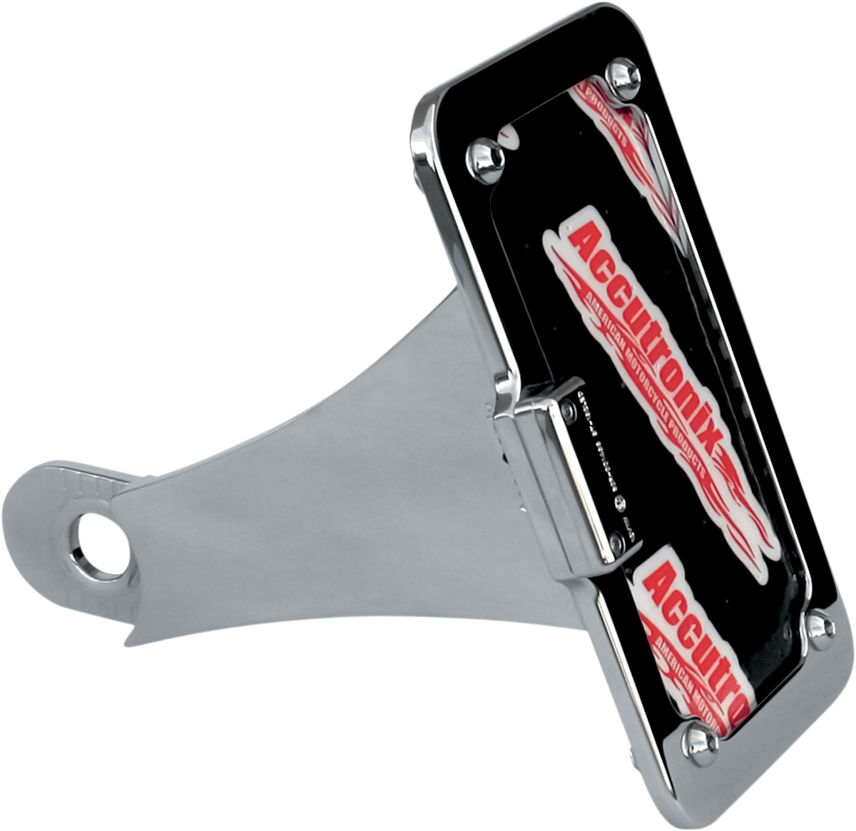 Accutronix Side Mount LED Light License Plate Frame For Victory Cruisers 2006-2014