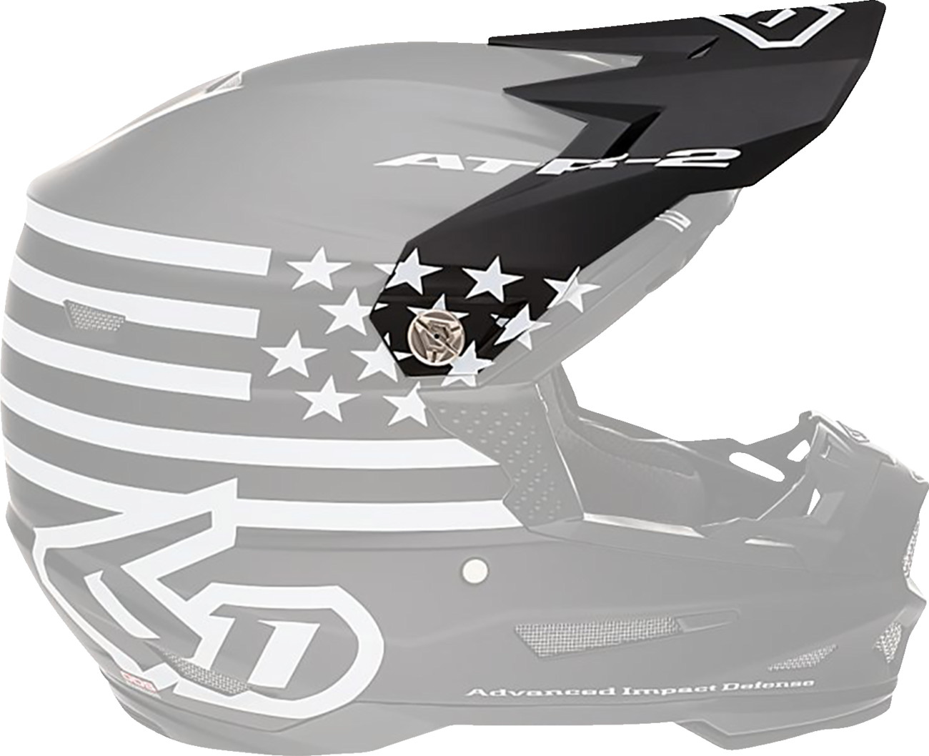6D ATR-2 Helmet Visor — Tactical