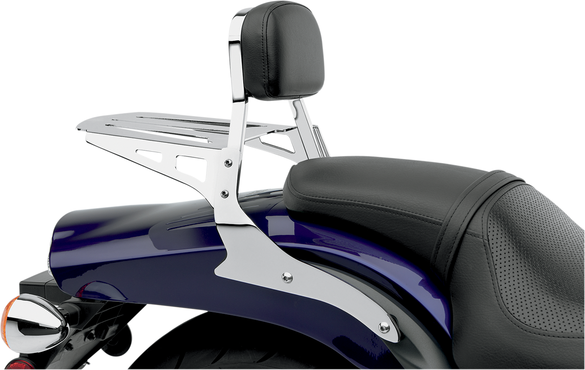 Cobra Standard Square Sissy Bar with Pad Yamaha Road Star Warrior 2004-2009