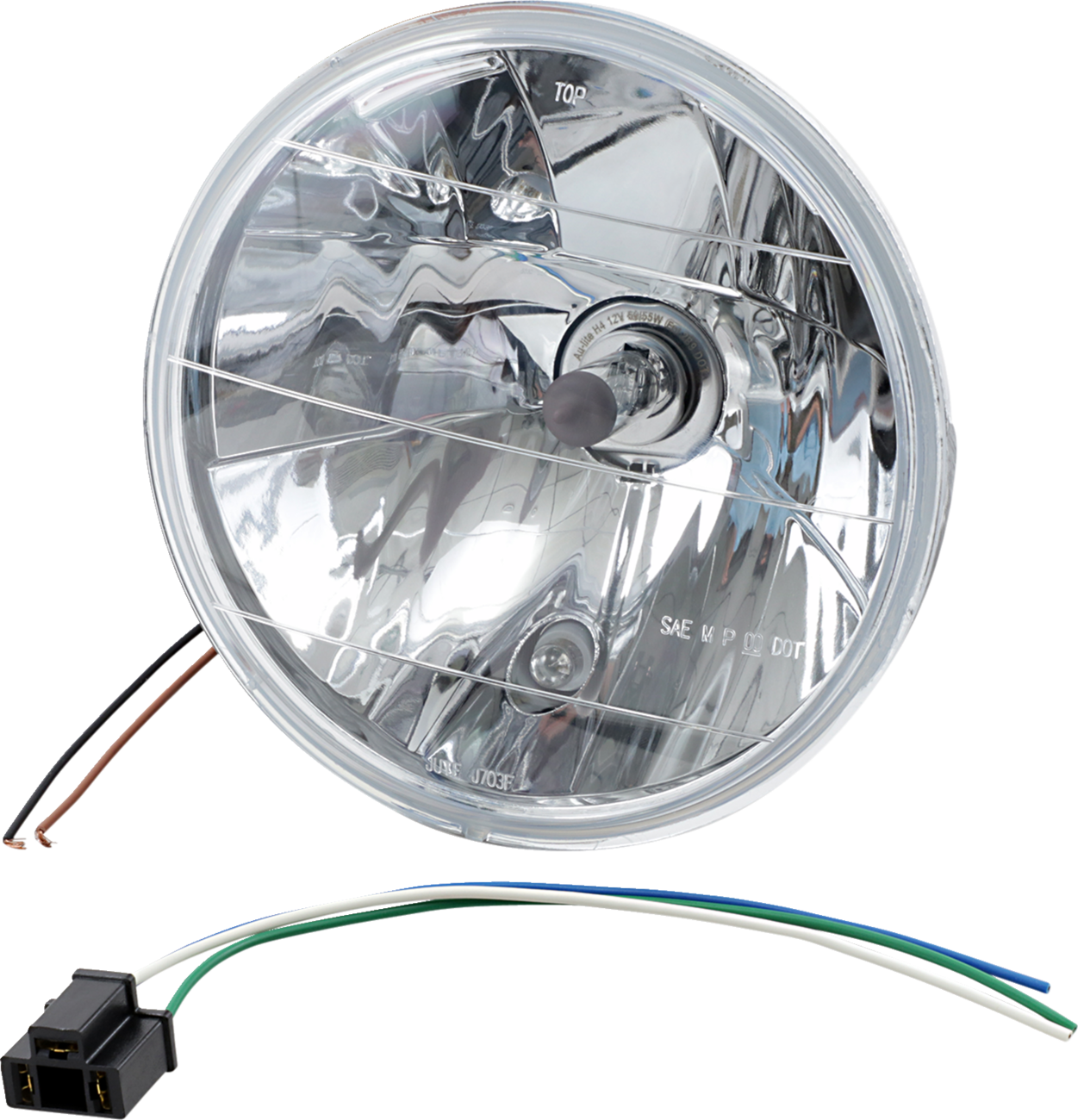 Drag specialties 7" Headlight with Running Light