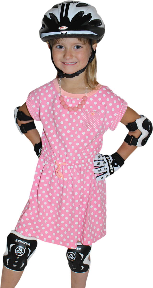STRIDER Youth Elbow & Knee Pad Set