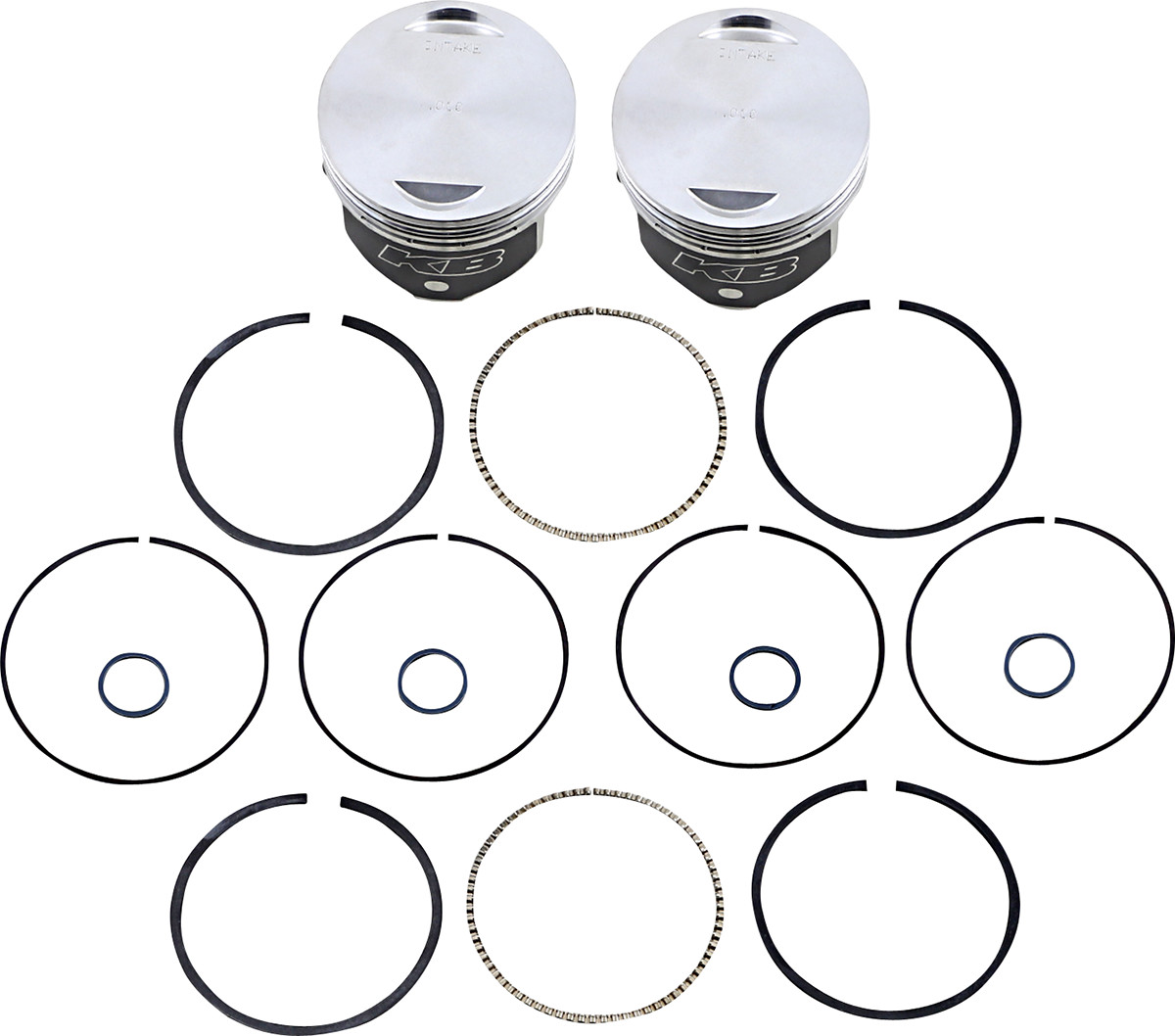 KB PERFORMANCE Hypereutectic Piston Kit