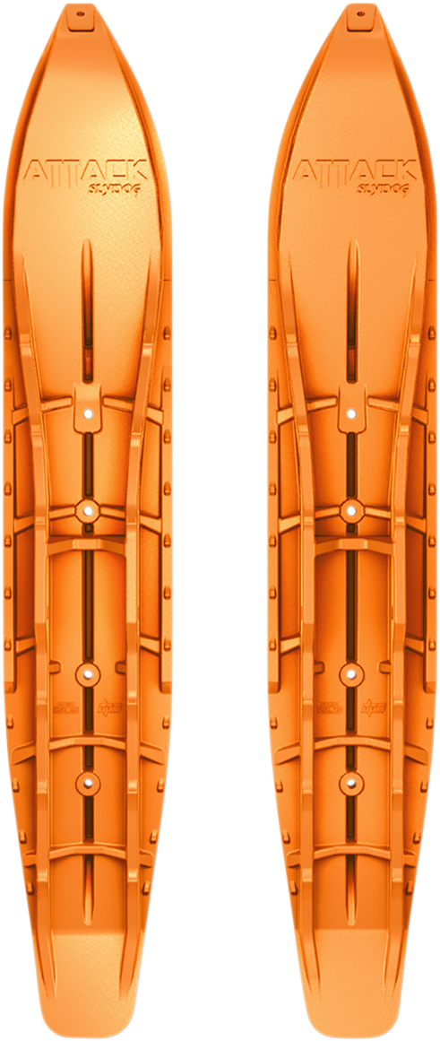 Slydog skis Attack Ski - 7" - Orange