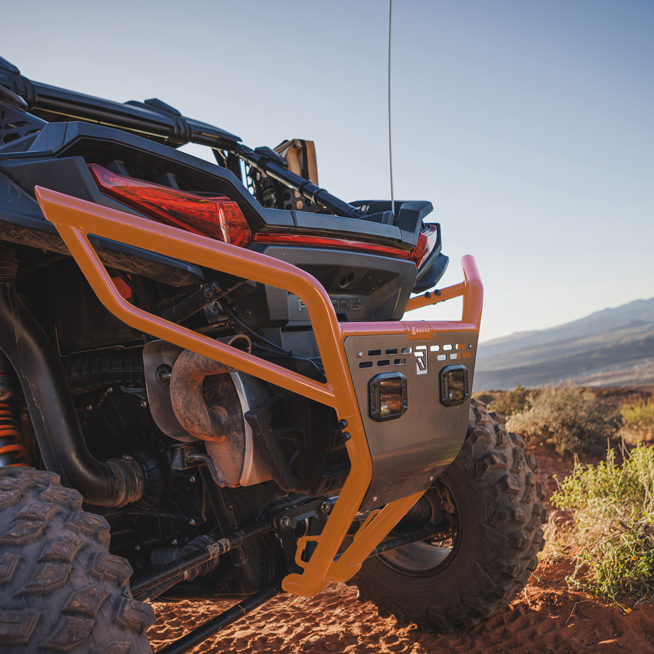 Ravek Rear Bumper - Plug & Play Reverse LED Lighting - Polaris - RZR