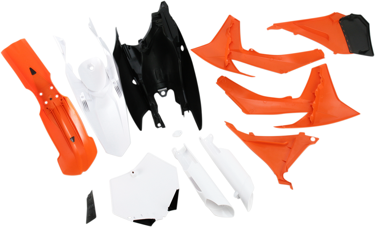Acerbis Full Body Kit - '11 OEM Orange/Black/White - SX/XC '11 KTM