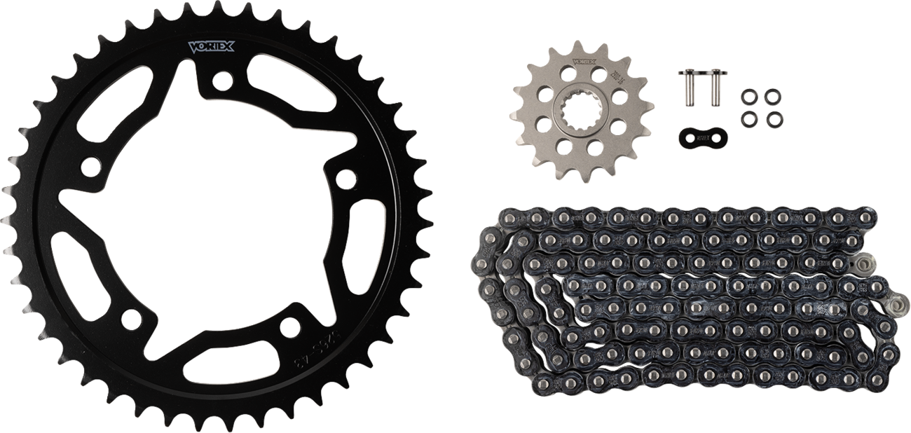 VORTEX OES Original Equipment Steel Chain Kit