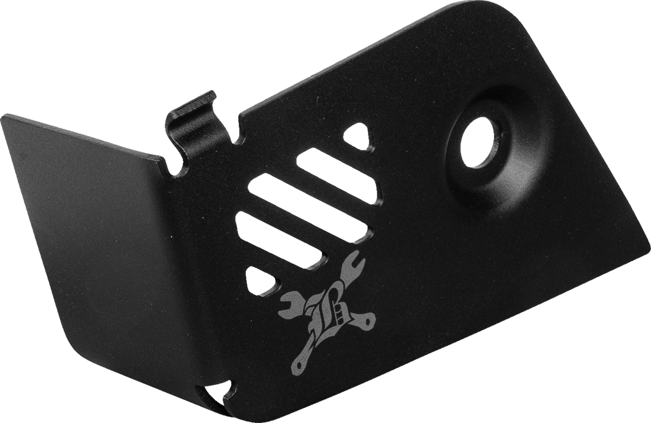 Burly Brand Slash Cut Rear Brake Reservoir Cover Honda Rebel 1100 2021-2025