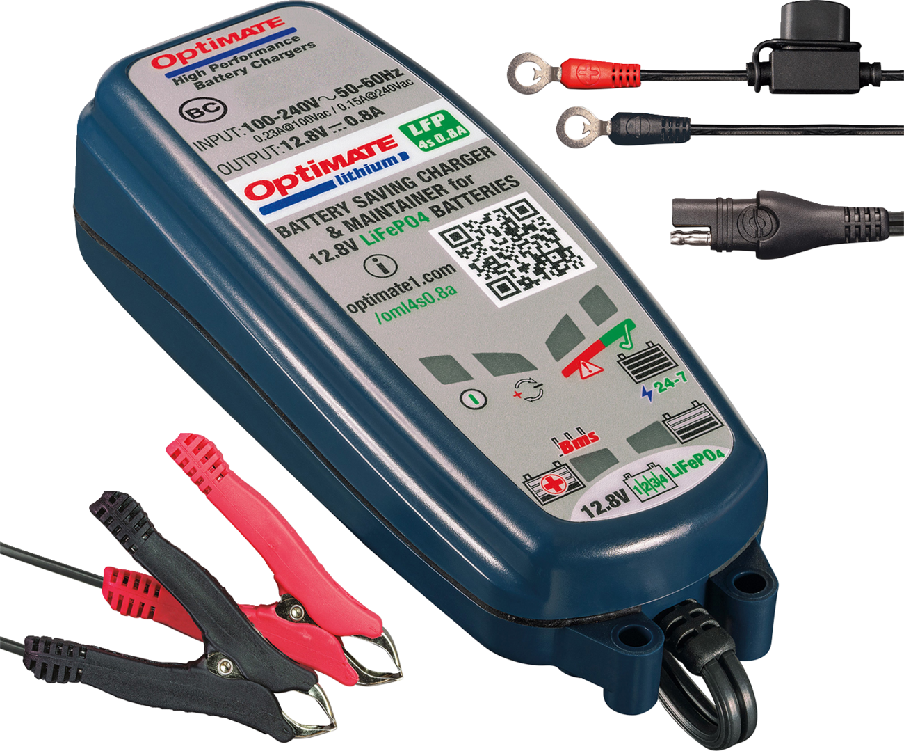 TecMate Optimate Lithium 0.8A Battery Charger