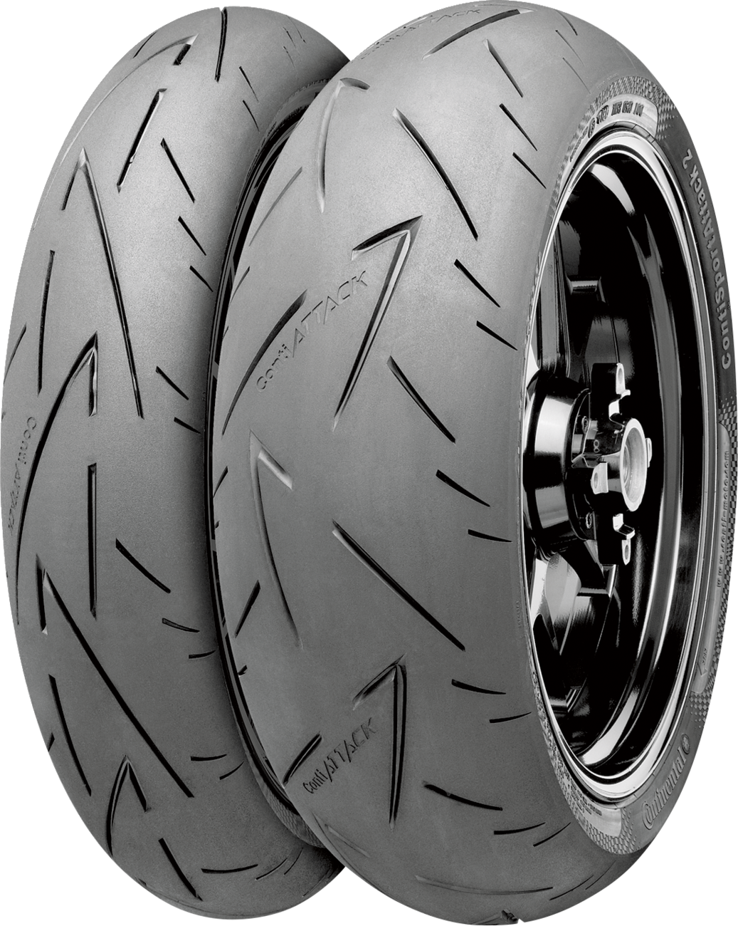 Continental Tire - ContiSportAttack 2 - Front - 120/70ZR17 - (58W)
