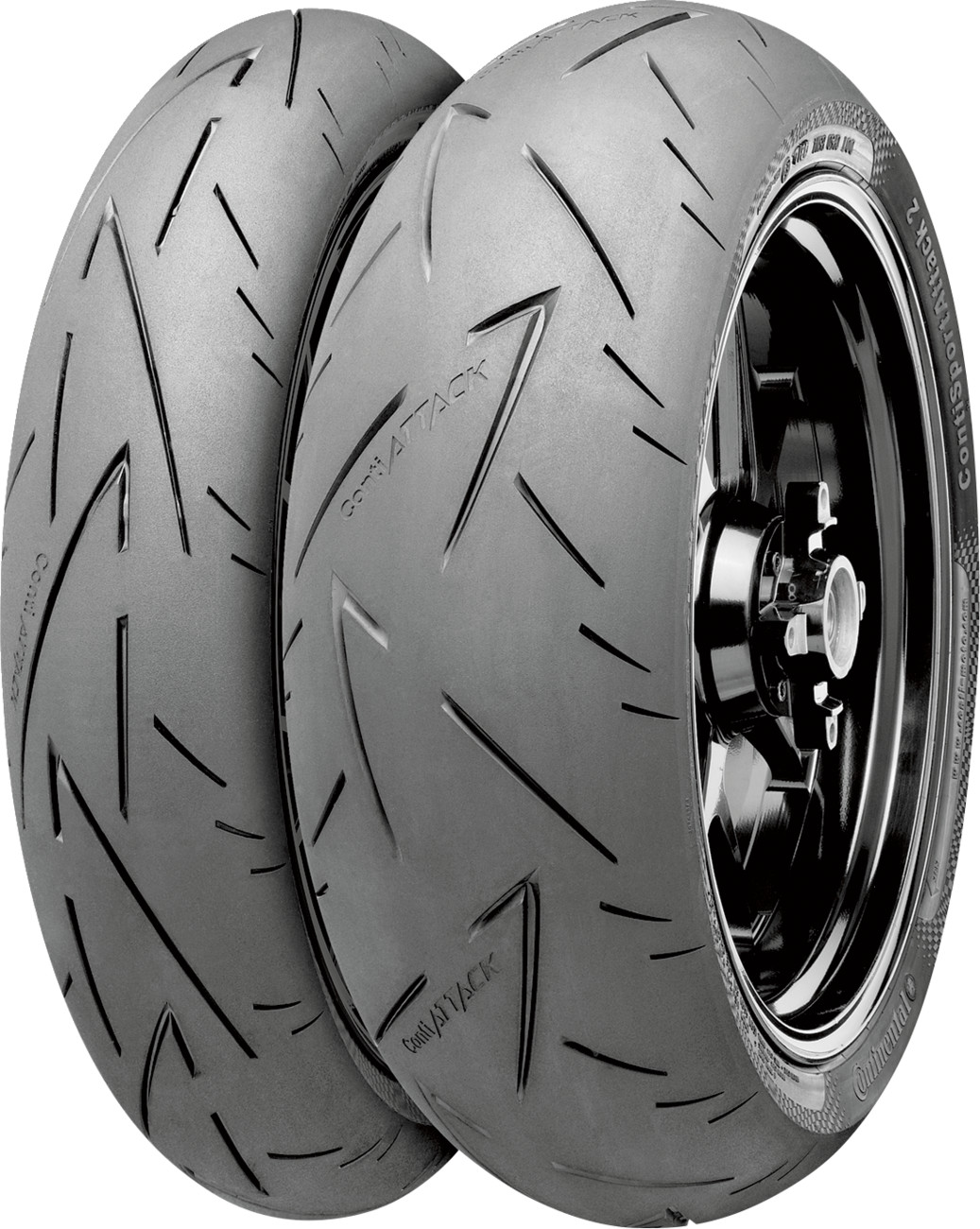 Continental Tire - ContiSportAttack 2 - Rear - 180/55ZR17 - (73W)