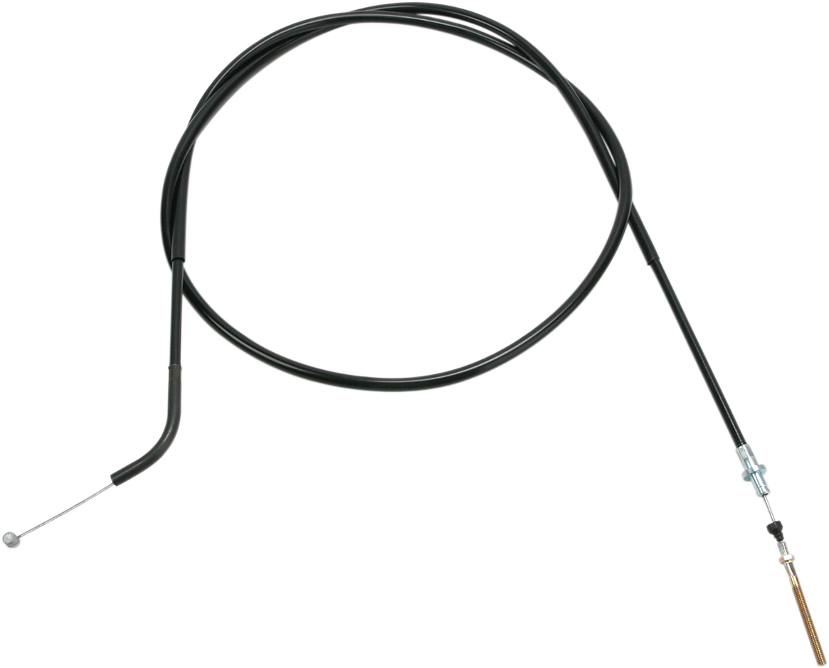 Parts unlimited Black Vinyl Brake Cable - Rear - Yamaha