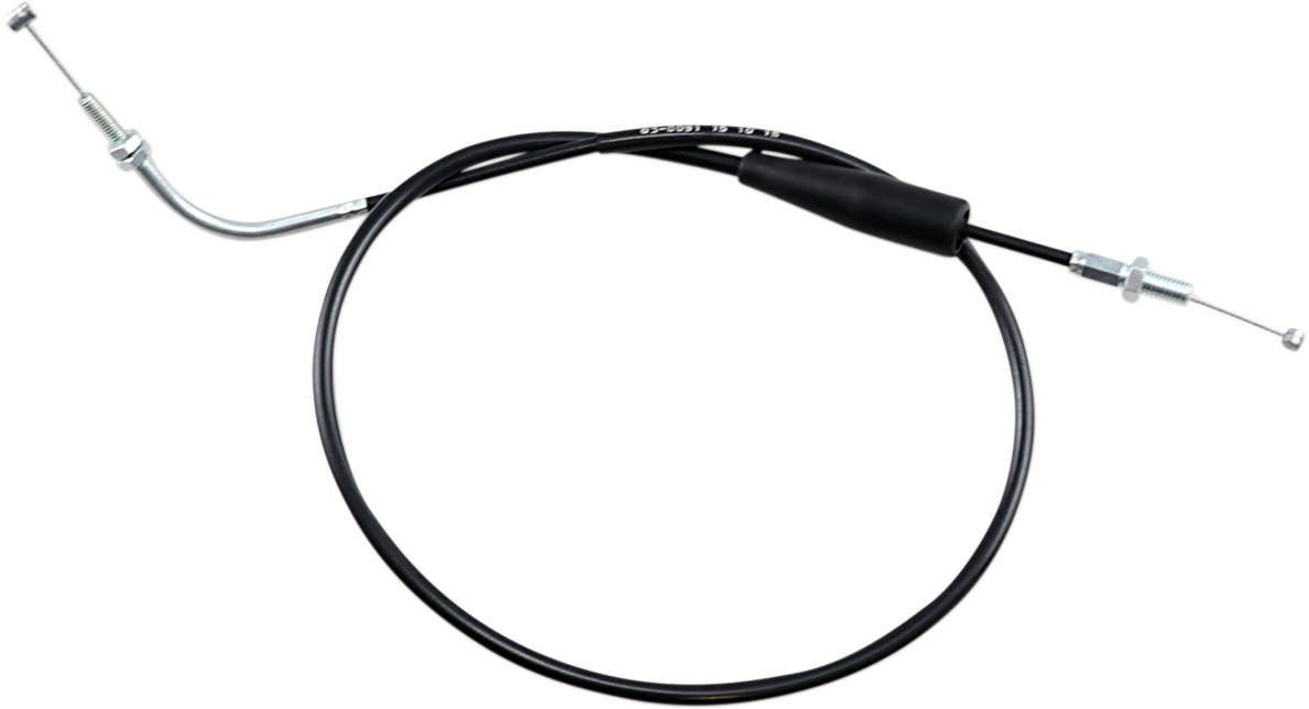 Black Vinyl Throttle Cable