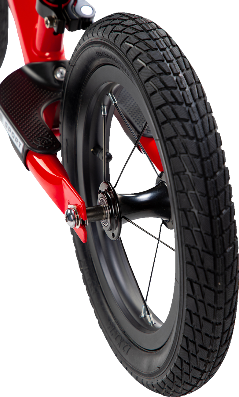 12" High-Traction Bicycle Wheels Set