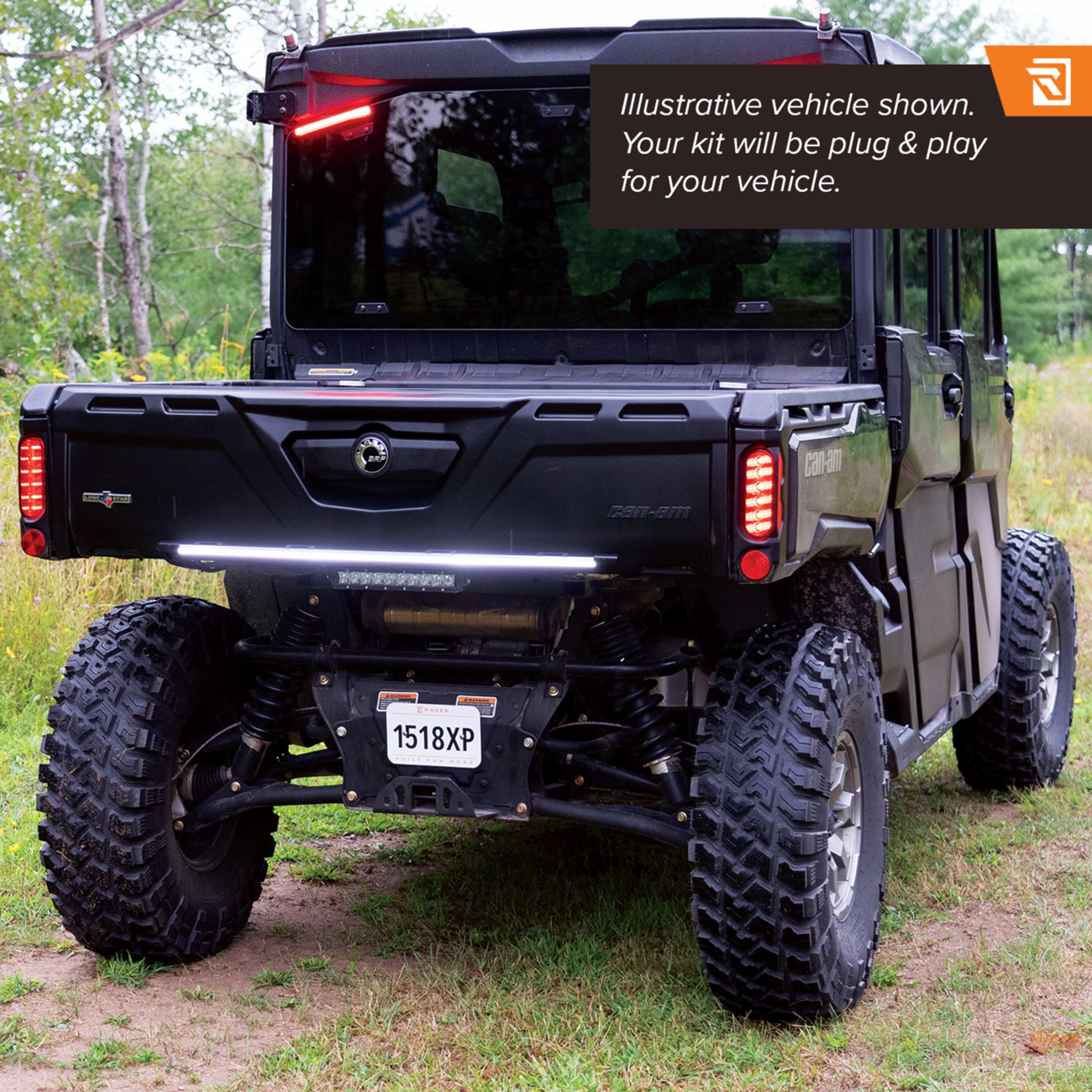 Ravek Taillight - Multi Function - Commander Can-Am