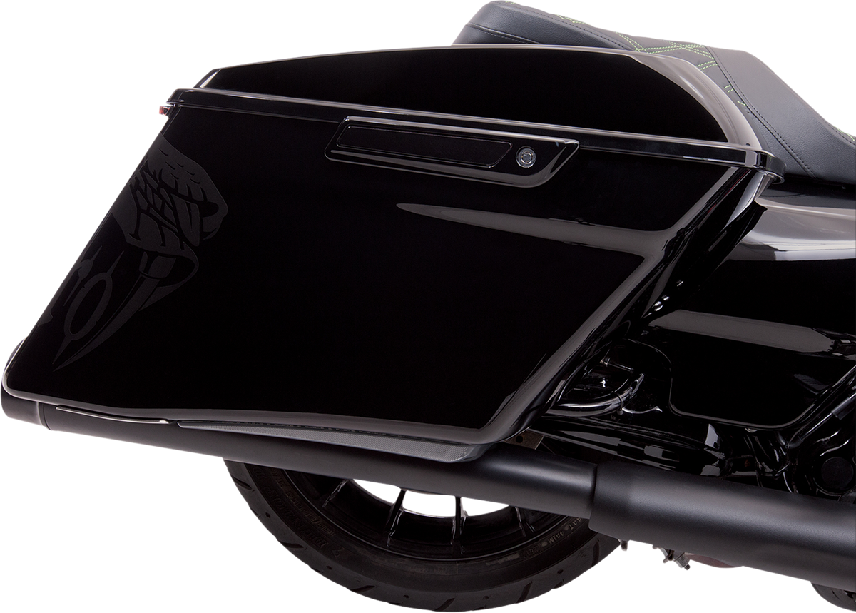 Ciro Machete Extended Saddlebag LED Lights For Harley Touring 2015-2025